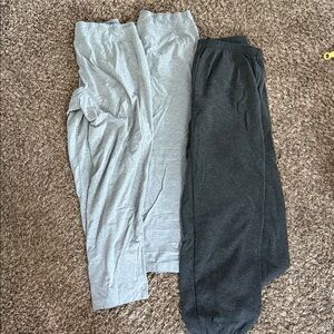 Sweatpants large 3 pairs
